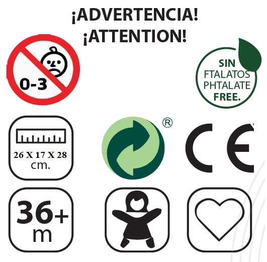 PARA NIÑOS MAYORES DE 3 AÑOS